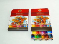 Watercolor crayons, 36 colors