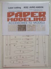 Avro Anson - Laserové doplňky - kostra