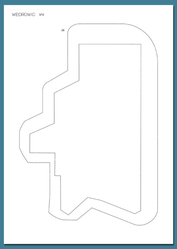 Bunkr Wedrowiec - Laserové doplňky - kostra