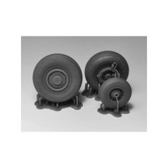 Su-37 - plastové kolesá