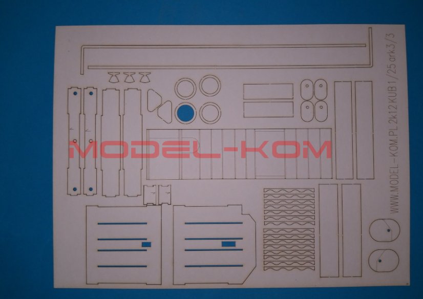 2k12 KUB (SA-6) - Laserové doplňky - kostra