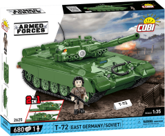 T-72 M1R (DDR/SSSR) - Plastová stavebnica COBI