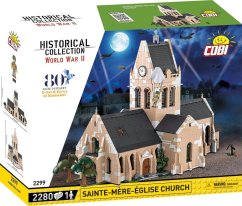 Kostol Sainte-Mere-Eglise D-DAY - Plastová stavebnica COBI