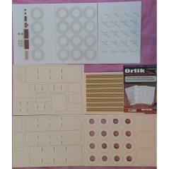 MRAP 6x6 Cougar HEV - Laserové doplnky - kostra, detaily, dezény