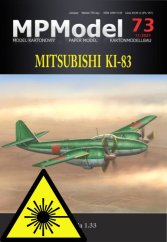 Mitsubishi Ki-83 - Laserové doplňky - kostra, detaily