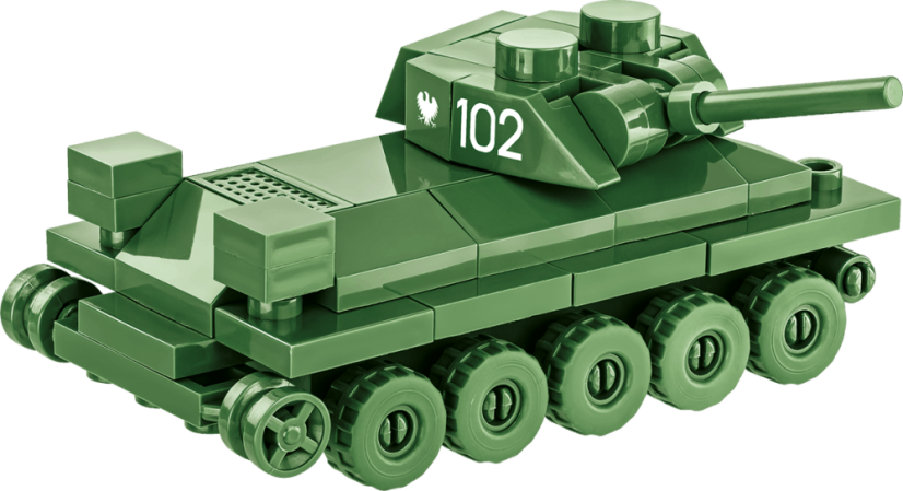 Mini Tanky - T34/76 WW II - Plastová stavebnice COBI