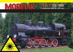 Parná lokomotíva TKw2 - značenie