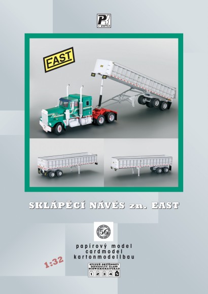 Sklápěcí návěs EAST