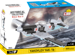 Jakovlev JAK-1b WWII- Plastová stavebnice COBI