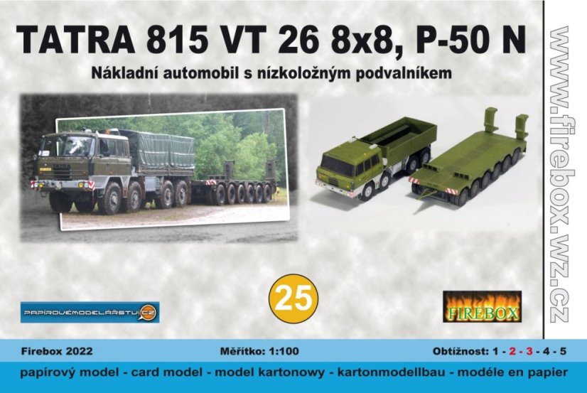 Tatra 815 VT 26 8x8, P-50 N