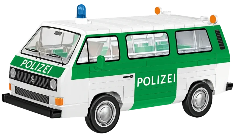 Volkswagen T3 Policie - Plastová stavebnica COBI