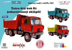 Tatra 815 S1 6x6 červená
