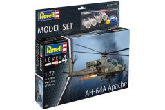Revell - ModelSet vrtulník 63824 - AH-64A Apache (1:72)