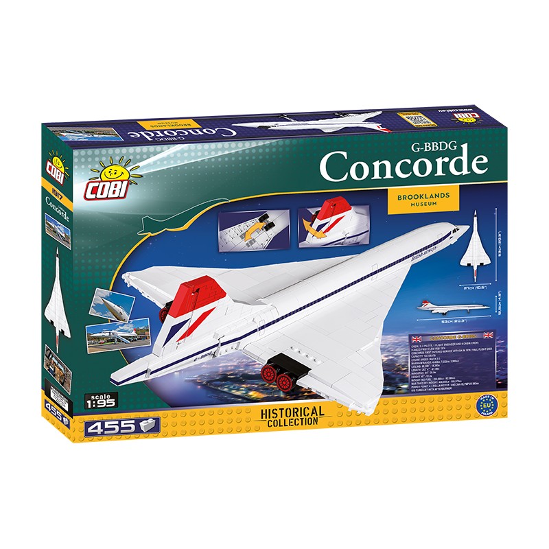 Concorde - plastová stavebnice COBI