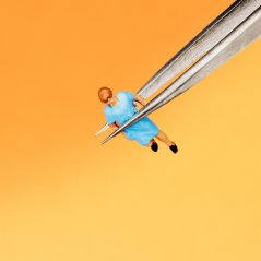 Sada 5 špicatých pinziet