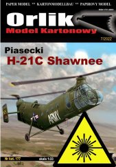 Piasecki H-21C Shawnee - plastová kola