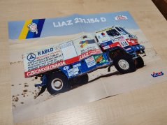 LIAZ 231.154 D - Paris – Sirte – Le Cap 1992 - 1:25