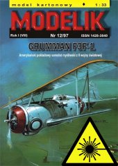 Grumman F3F-1 - Laserové doplňky - kostra