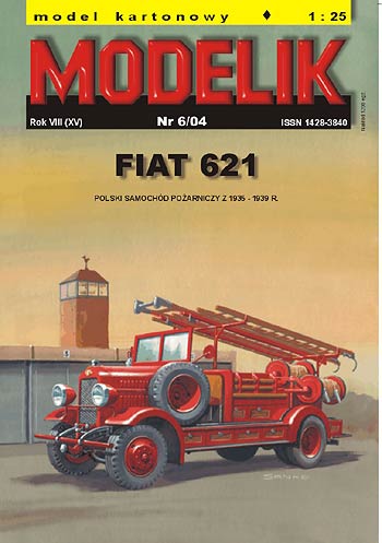 Hasičský automobil Fiat 621