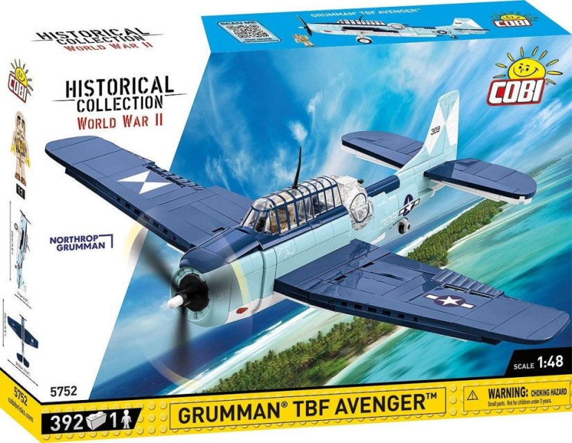 Grumman TBF Avenger - Plastová stavebnice COBI