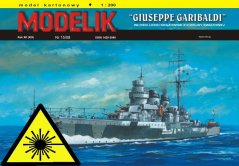 Cruiser Giuseppe Garibaldi - Laser accessories - skeleton