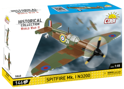 Spitfire MK. I N3200 WWII - Plastová stavebnice COBI