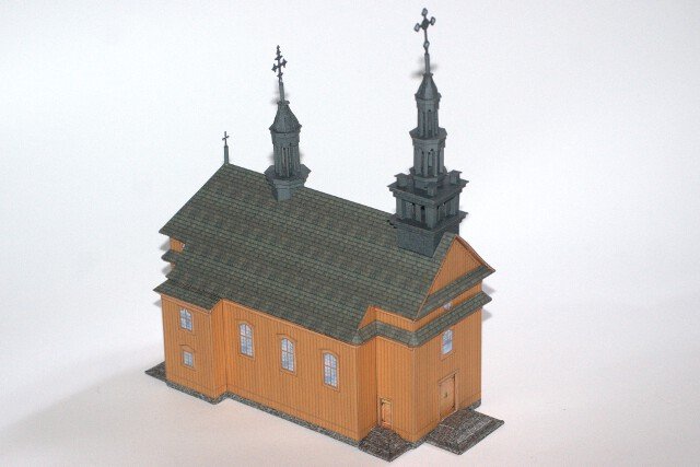 Dřevěny kostel v Drazdzewie