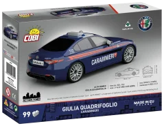 Alfa Romeo Giulia Quadrifoglio - Carabinieri - Plastová stavebnice COBI