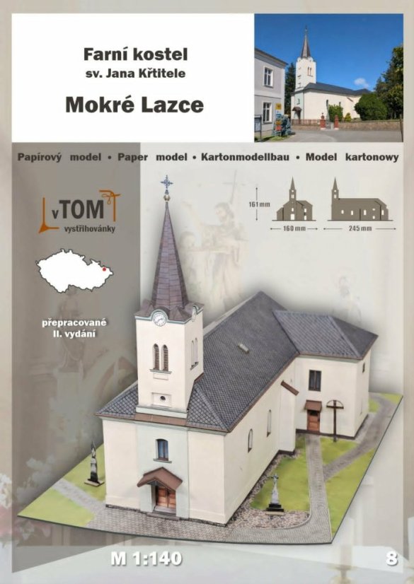 Farní kostel sv. Jana Křtitele - Mokré Lazce - 2. vydání