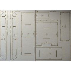 MLRS M270 - Laser accessories - belts, skeleton