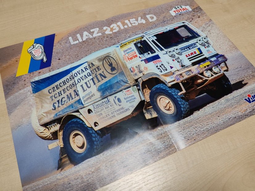 LIAZ 231.154 D - Paris – Sirte – Le Cap 1992 - 1:25