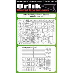 Sovietsky vrtulník Kamow Ka-29  - Laserové doplnky - kostra