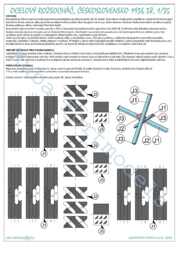 Československý ocelový rozsocháč (1936 - 38) - 1:35