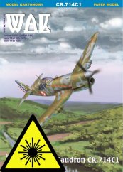 Caundron CR.714C1 - Laserové doplňky - kostra