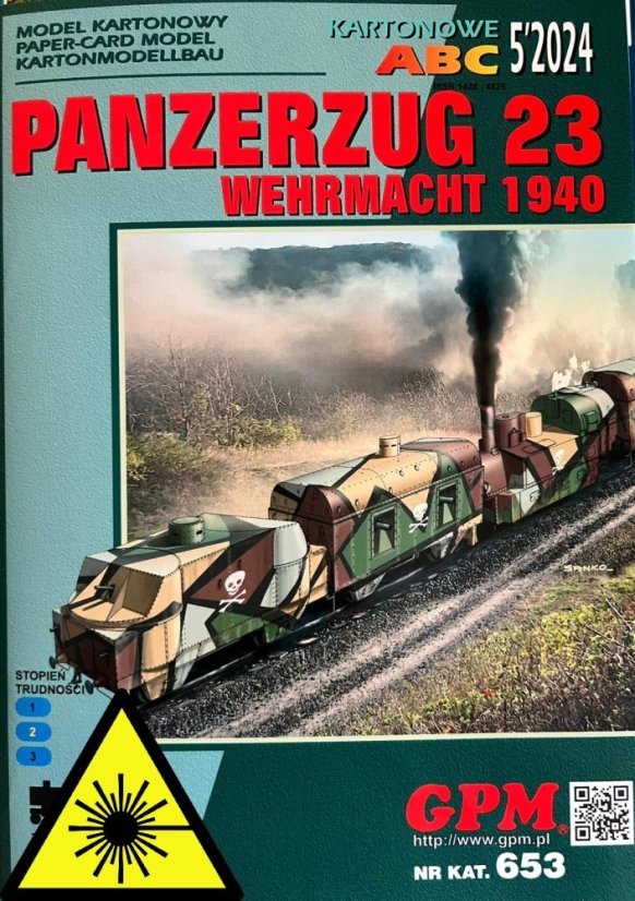 Panzerzug 23 - Wehrmacht 1940 - Laserové doplňky - kostra