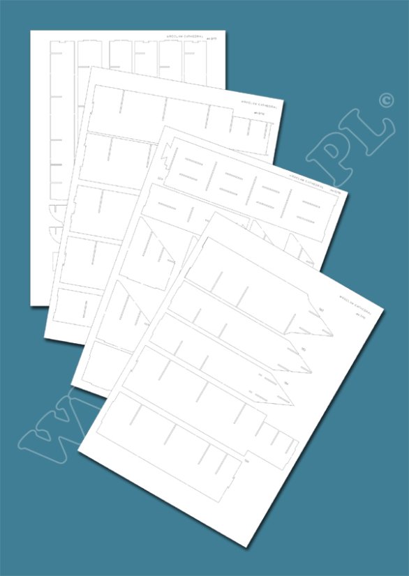 Katedrála sv. Jana Křtitele (Vratislav) - Laserové doplňky - kostra, detaily