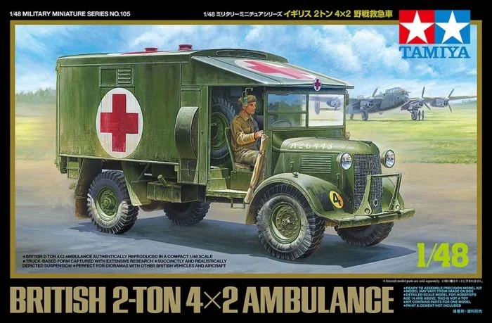 British 2t 4x2 Ambulance 1/48