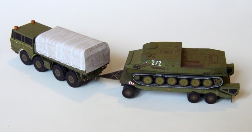 Souprava Tatra Kolos, podvalník, transportér a terénní vůz