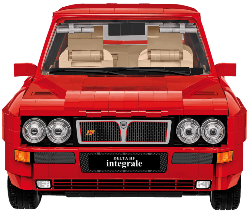Lancia Delta HF Integrale, 1:12 - Plastová stavebnica COBI