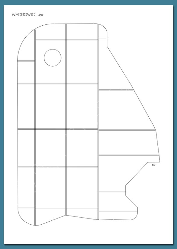 Bunkr Wedrowiec - Laserové doplňky - kostra