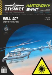 Bell 407 - Laserové doplňky - kostra