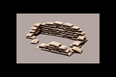 Model Kit Accessories - SANDBAGS