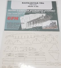Bayraktar TB2 - Laser accessories - skeleton