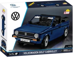Volkswagen Golf Cabriolet, 1:12 - Plastová stavebnica COBI