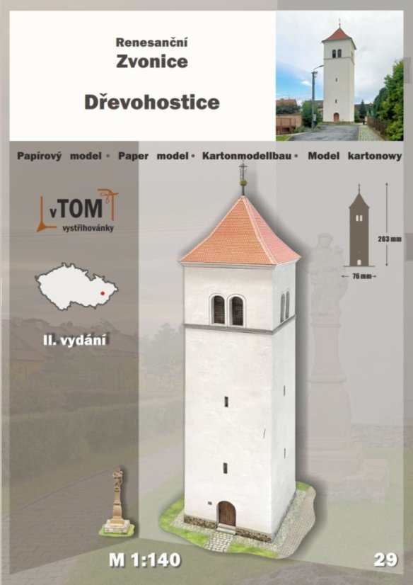 Renesanční zvonice, Dřevohostice - 2. vydání