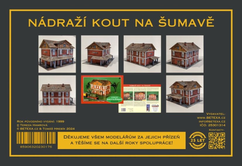 Nádraží Kout na Šumavě - výroční edice 2024