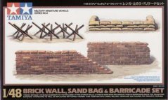 Brick/Sandbag/Barricade Set 1/48