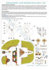 Československé lehké opevnění vzor 36 typ B - 1:120