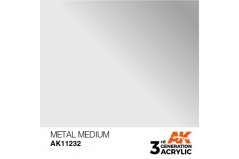 Acrylic Paint AK Interactive acrylic 232 17ml (metal medium)
