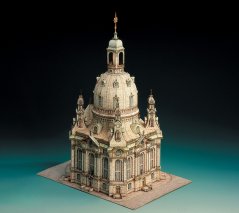 The Church of Our Blessed Lady (Frauenkirche) in Dresden